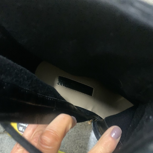 Leather Black Boot Heels - Picture 12 of 16